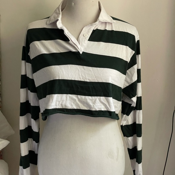 BRANDY CROPPED POLO - Picture 1 of 3